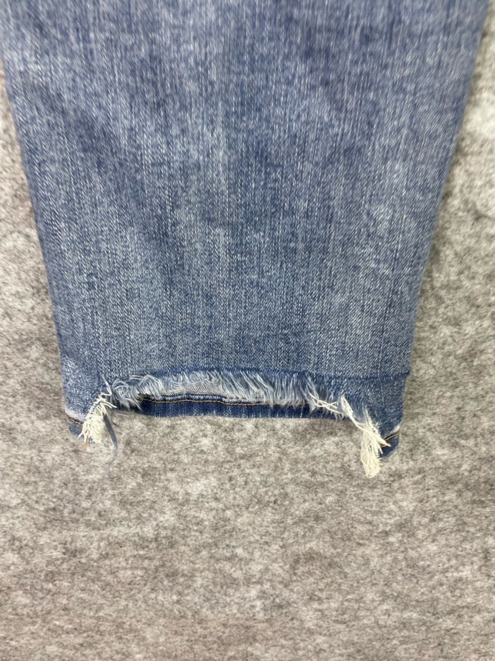 Risen Lose Angeles Jeans Womens 9 High Rise Distressed Raw Hem Denim Pants - Picture 11 of 15